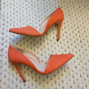 Coral Banana Republic D'orsay pumps